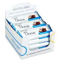 Phyto Pro Thrive Vegan Protein Bar - Double Chocolate - 12 Pack